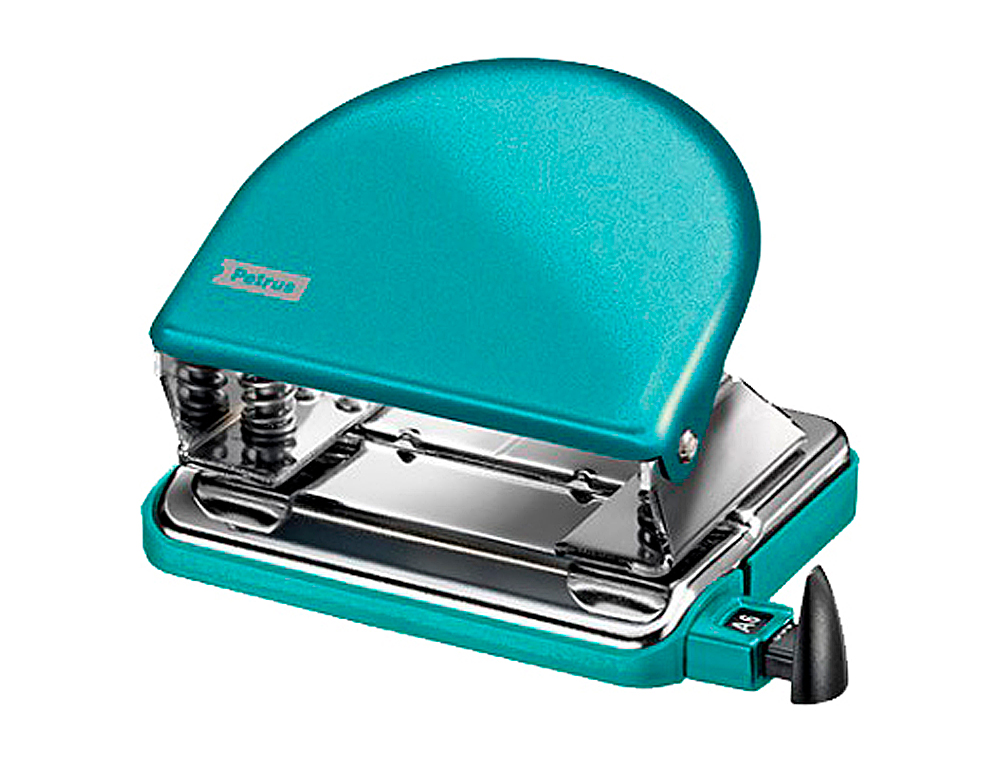 FURADOR PETRUS 52 WOW TURQUESA METALIZADO CAPACIDADE 20 FOLHAS EM BLISTER