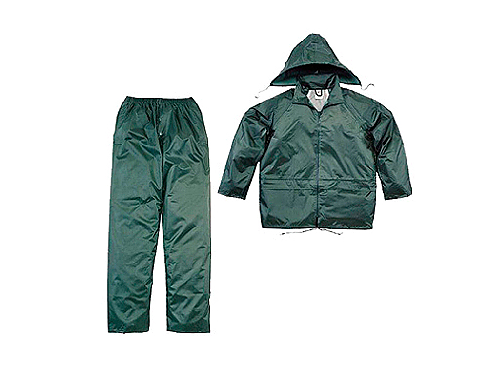 CONJUNTO DE CHUVA DELTAPLUS 400 POLIESTER/PVC VERDE TAMANHO XXL