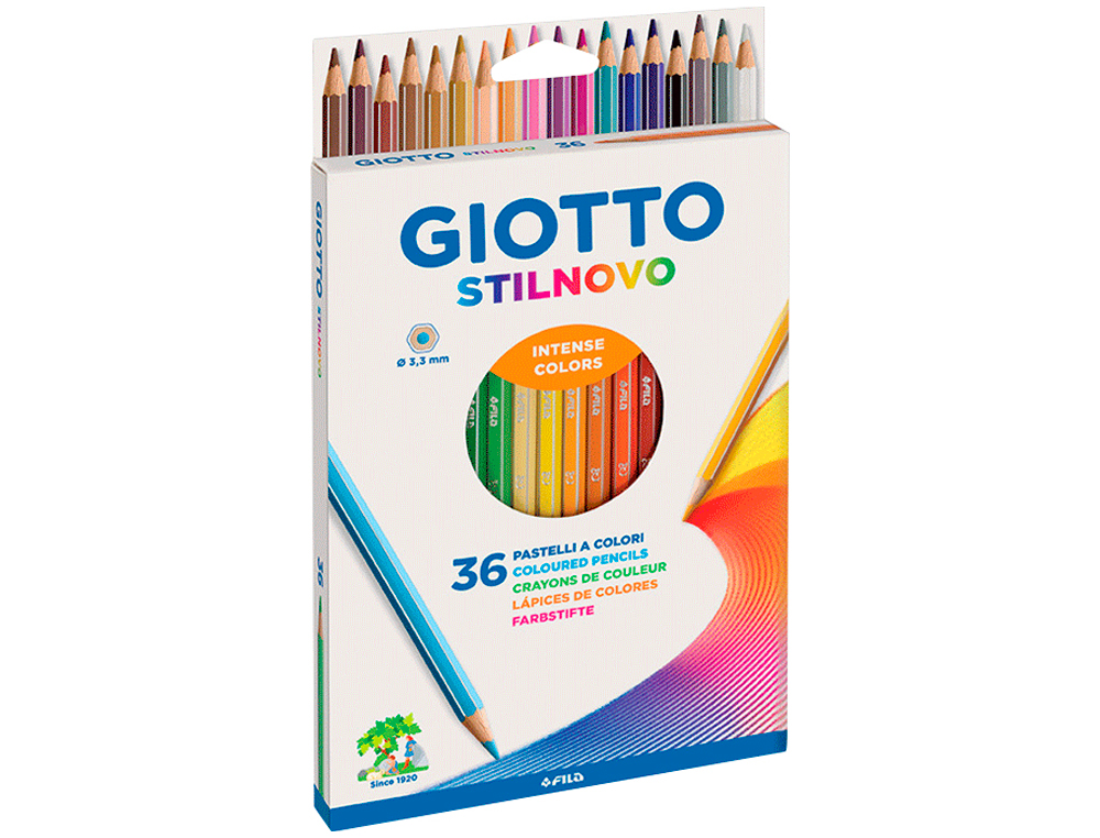 LAPIS DE COR GIOTTO STILNOVO 36 UNIDADES