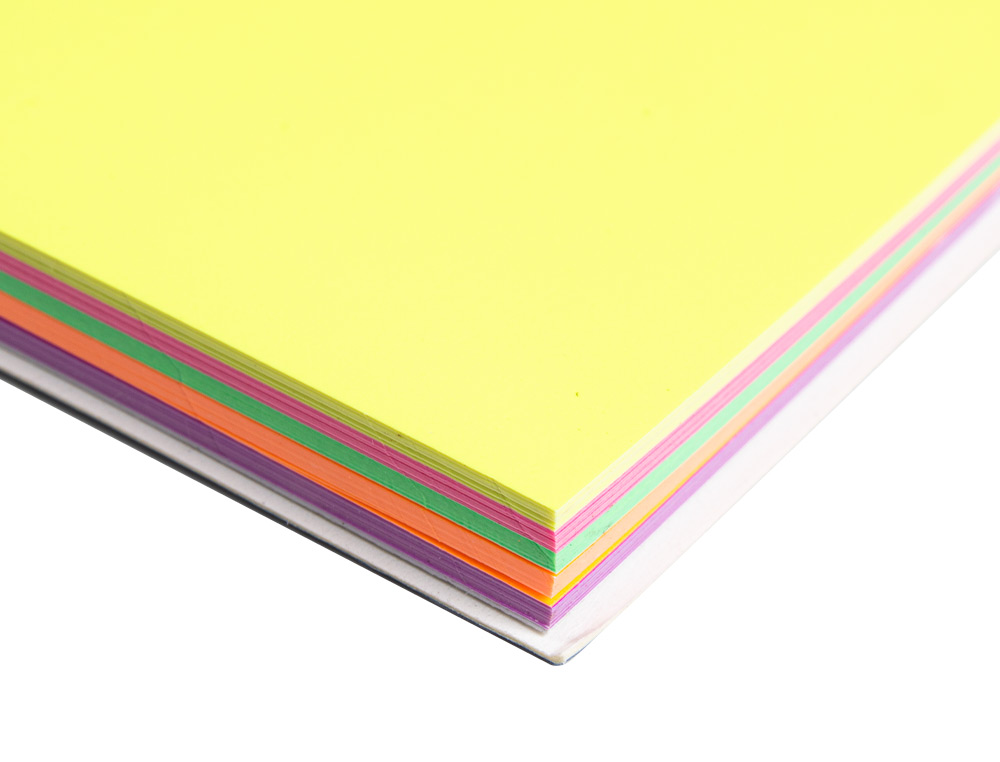 BLOCO DE NOTAS MAGNETICAS Q-CONNECT 70X100 MM 100 FOLHAS 5 CORES FLUORESCENTES