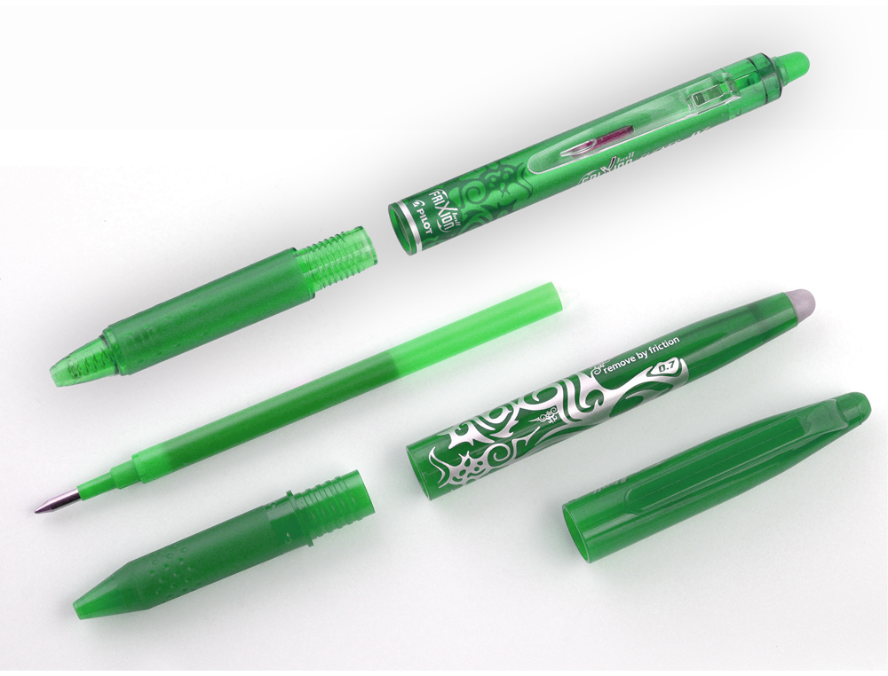 RECARGA ESFEROGRAFICA PILOT FRIXION BALL VERDE CAIXA DE 3 UNIDADES