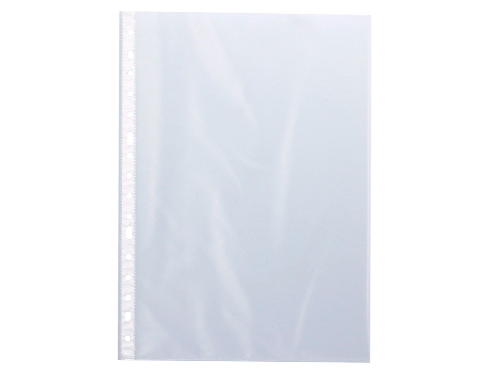 BOLSA CATALOGO/MICA Q-CONNECT DIN A4 80 MICRONS CRISTAL CAIXA DE 1400 UNIDADES