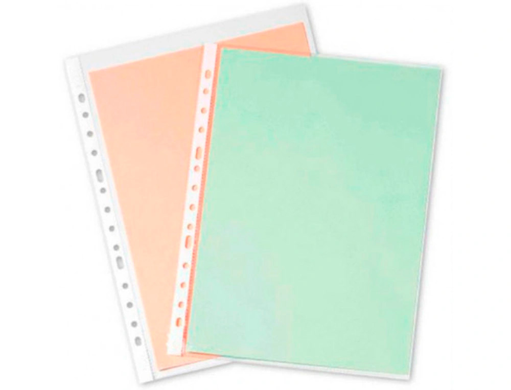 BOLSA CATALOGO/MICA Q-CONNECT DIN A4 80 MICRONS CRISTAL CAIXA DE 1400 UNIDADES