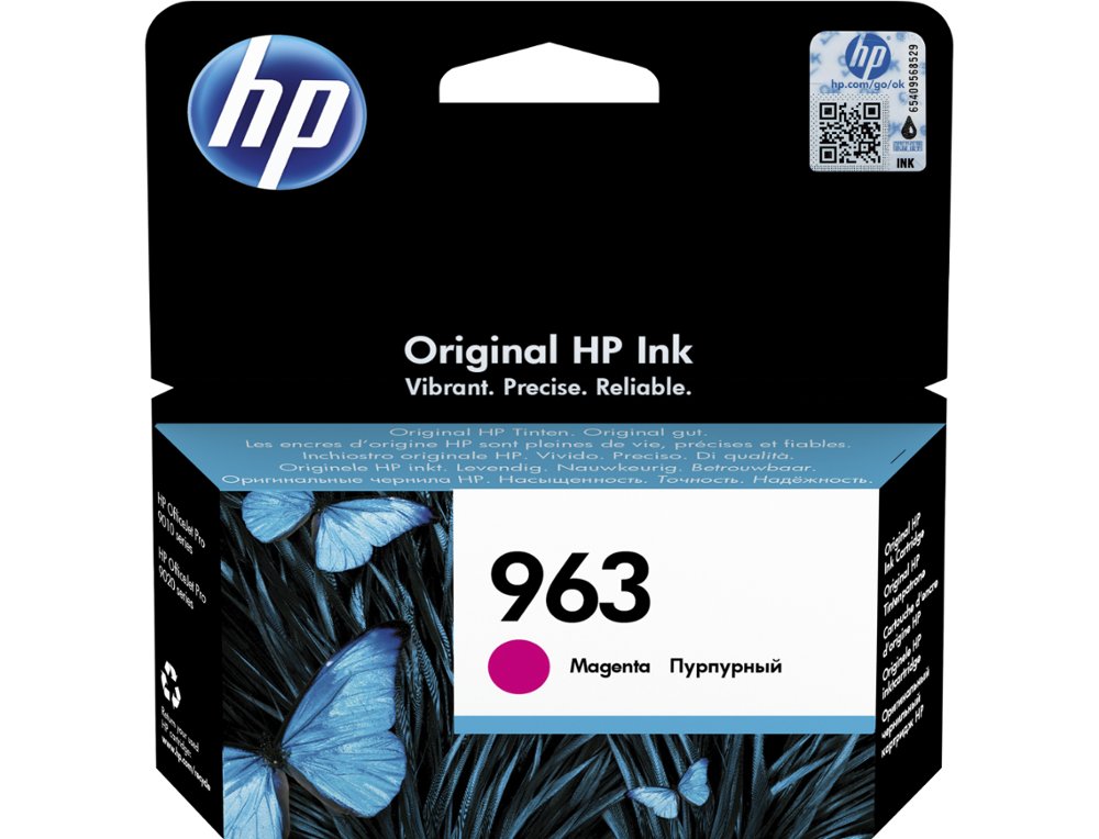 TINTEIRO HP 963 OFFICEJET PRO 9010 / 9020 / 9022 / 9023 / 9025 MAGENTA 700 PAGINAS