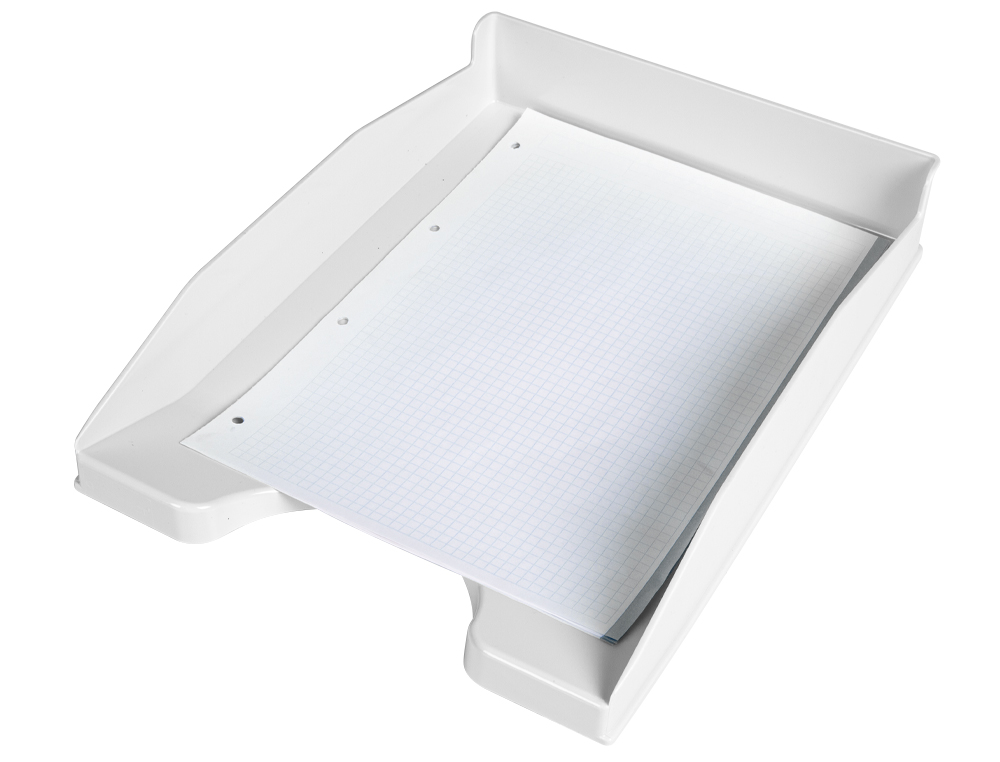 TABULEIRO DE SECRETARIA Q-CONNECT PLASTICO BRANCO OPACO