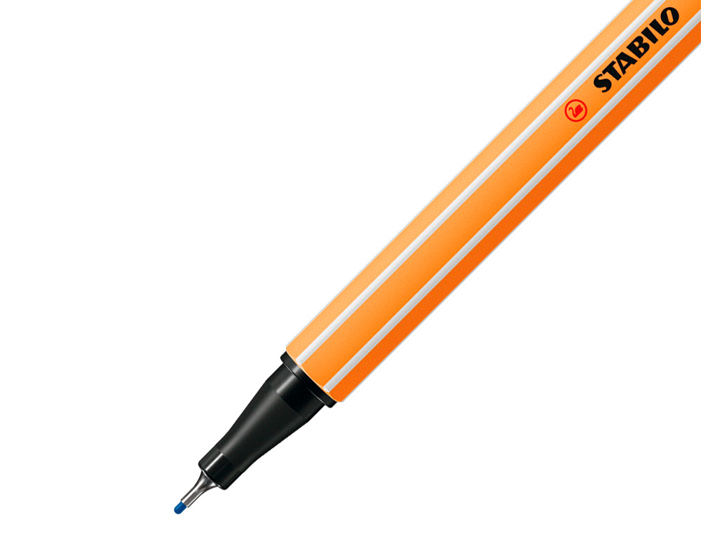 MARCADOR STABILO PONTA DE FIBRA POINT 88 COR PARADE ANTRACITE/LARANJA ESTOJO DE 20 UNIDADES CORES SORTIDAS