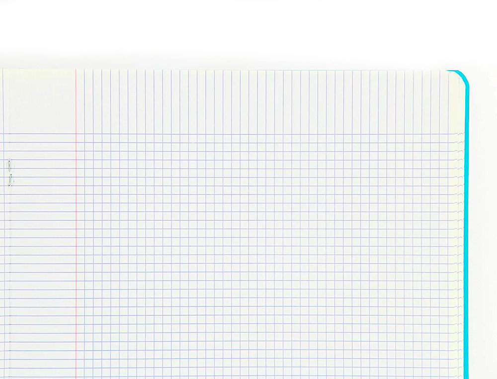 CADERNO AGRAFADO OXFORD OPENFLEX CAPA PLASTICO DIN A4 48 FOLHAS QUADRICULA 5 MM ASIGNATURA MATEMATICA CORES SORTIDAS