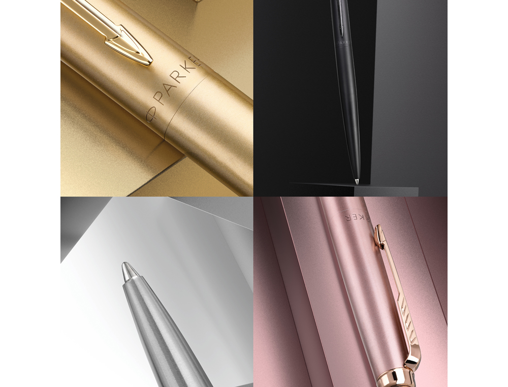 ESFEROGRAFICA PARKER JOTTER XL MONOCROMO OURO ROSA EM ESTOJO