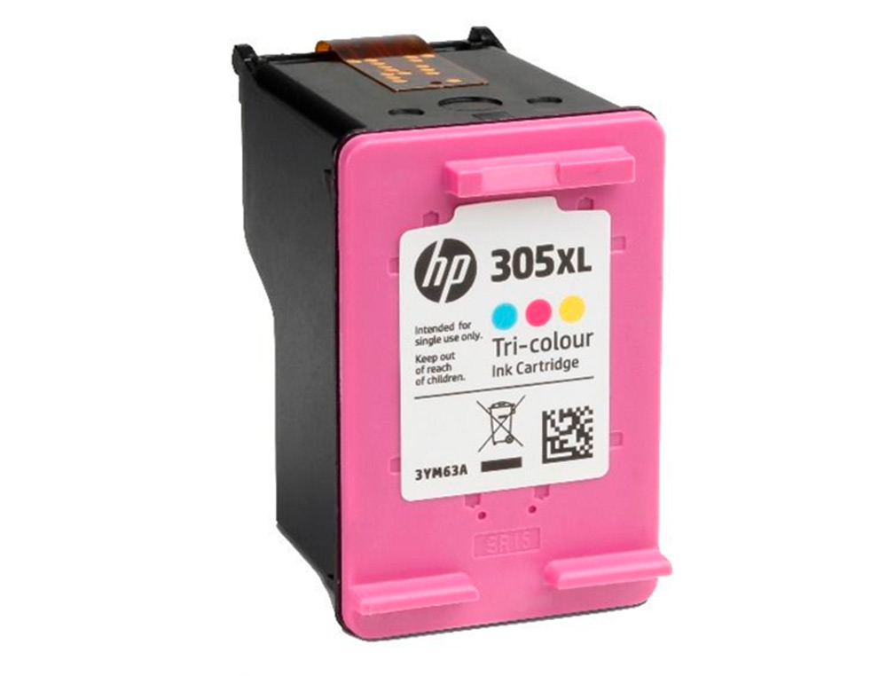 TINTEIRO HP 305 XL DESKJET 1210 / 1212 / 1255 / 2732 / 2752 / 4155 / 4158 ENVY 6020 / 6052 /6055 / 6420 TRICOLOR 200
