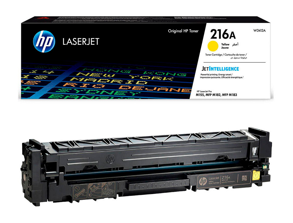 TONER HP 216A LASERJET PRO M155 / MFP M182N /MFP M183FW AMARELO 850 PAGINAS