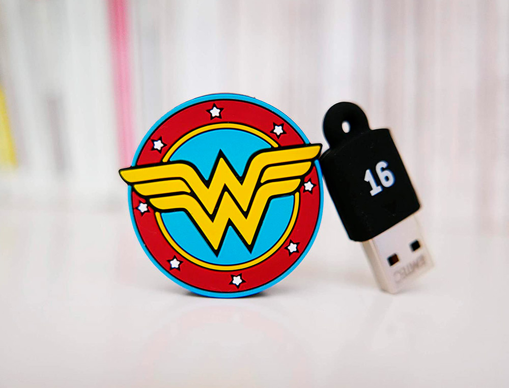 PEN DRIVE USB EMTEC FLASH 16 GB USB 2.0 COLLECTOR WONDER WOMAN