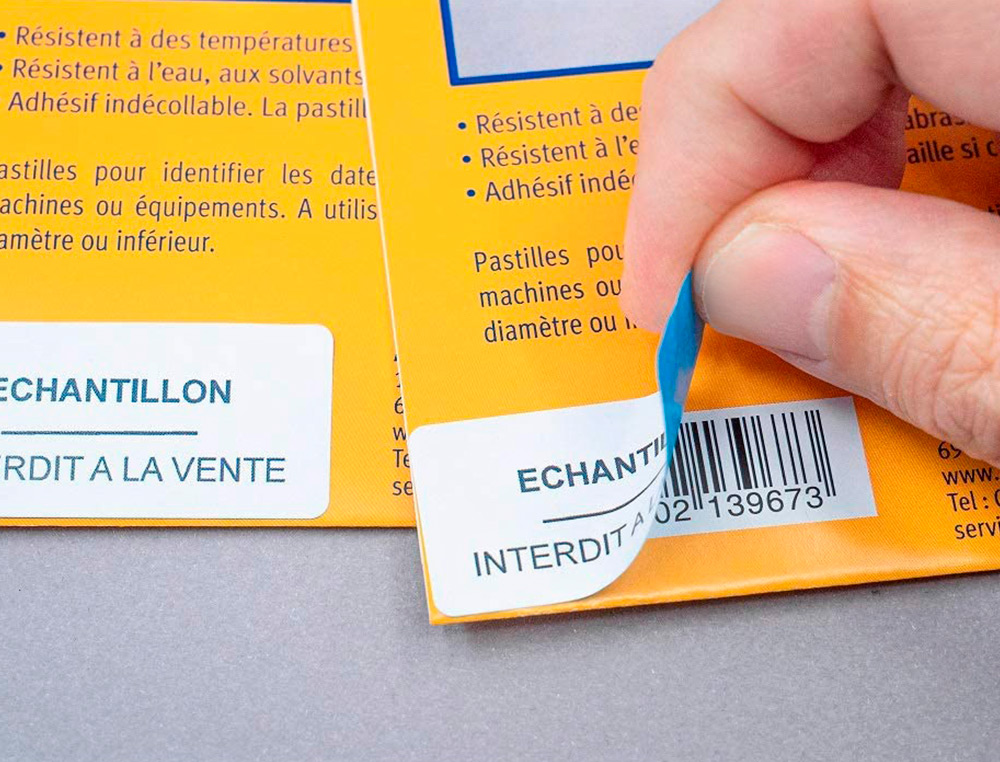 ETIQUETA ADESIVA AVERY PERMANENTE PARA IMPRESSORA LASER BRANCA 63,5X38,1 MM CAIXA DE 525 UNIDADES