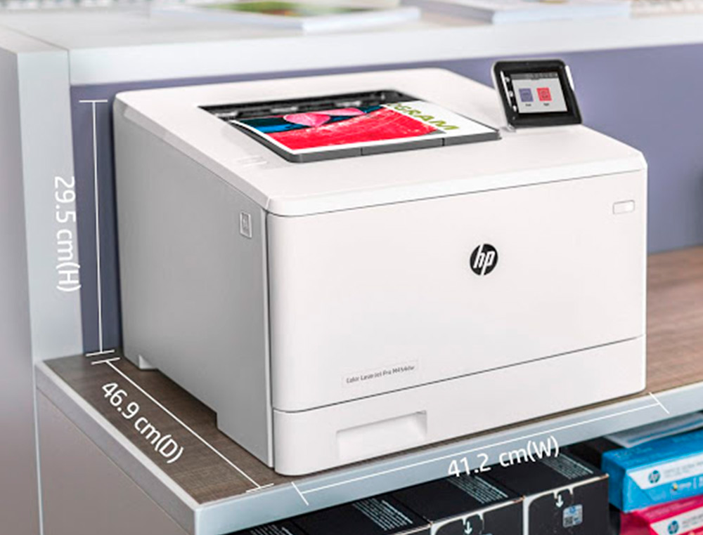 IMPRESSORA HP COR LASERJET PRO M454DW 28 PPM USB WIFI ETHERNET