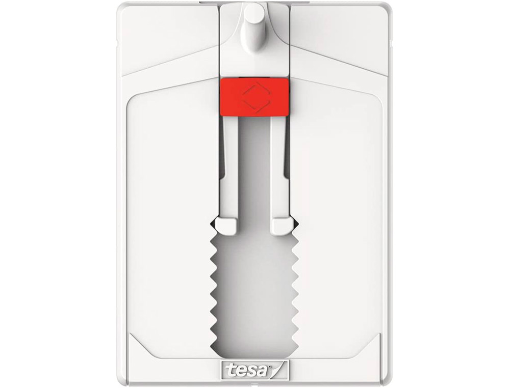 PREGO AUTOADESIVO TESA FIXACAO ATE 4 KG USO AZULEJOS REMOVIVEL BLISTER DE 2 UNIDADES