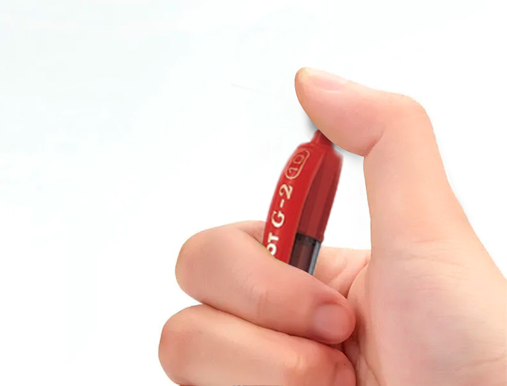 ESFEROGRAFICA PILOT G-2 VERMELHO TINTA GEL RETRATIL APOIO EM BORRACHA EM BLISTER