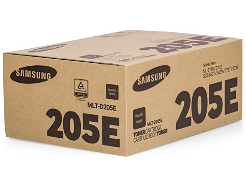 TONER HP SAMSUNG LASER ML3710 PRETO 10.000 PAGINAS MLTD205E/ELS
