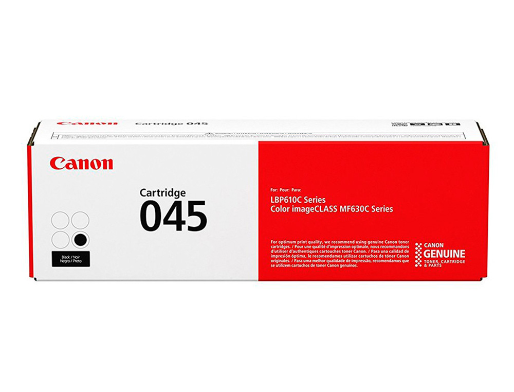 TONER CANON 045BK MF631 MF633 MF635 PRETO