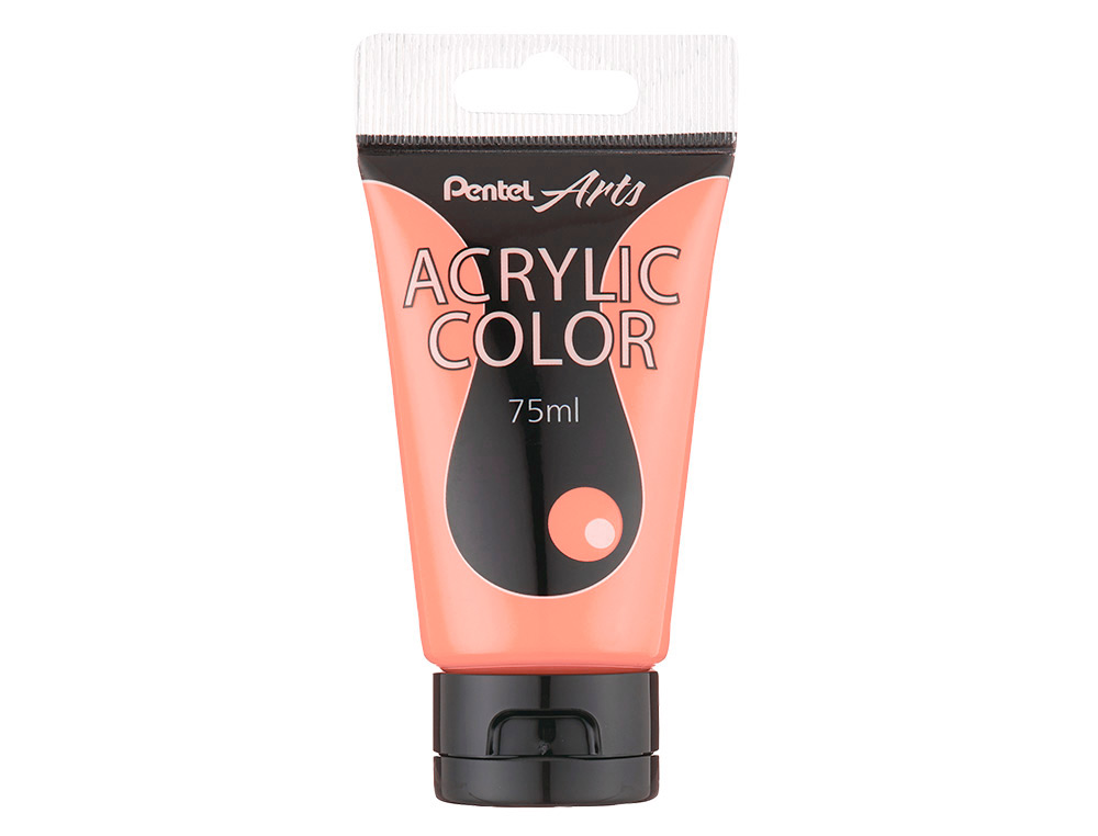 TINTA ACRILICA PENTEL EM TUBO DE 75 ML COR ROSA CLARO