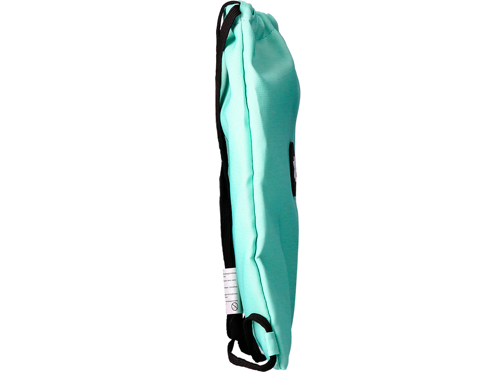 SACO PLANO ANTARTIK BOLSO INTERIOR COM FECHO COR VERDE MENTA 350X400 MM