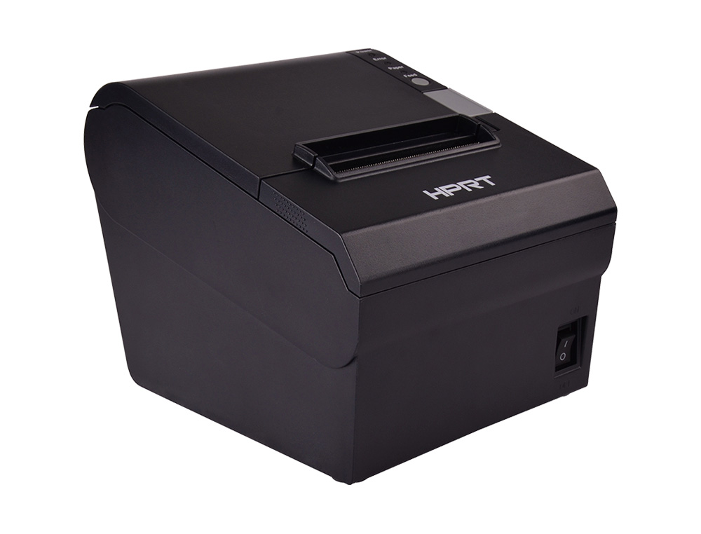 IMPRESSORA DE TICKETS HPRT TP 805-L TERMICA CORTE AUTOMATICO 250 MM/S LARGURA DO PAPEL 58/76/80 MM USB RS232 ETHERNET