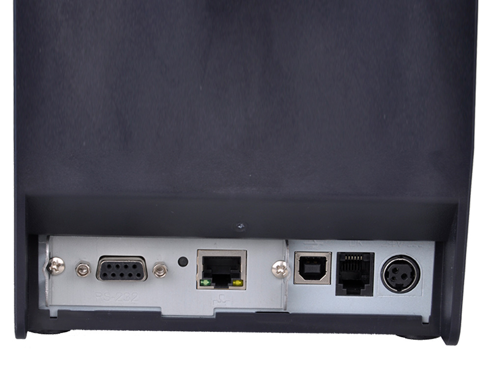 IMPRESSORA DE TICKETS HPRT TP 805-L TERMICA CORTE AUTOMATICO 250 MM/S LARGURA DO PAPEL 58/76/80 MM USB RS232 ETHERNET