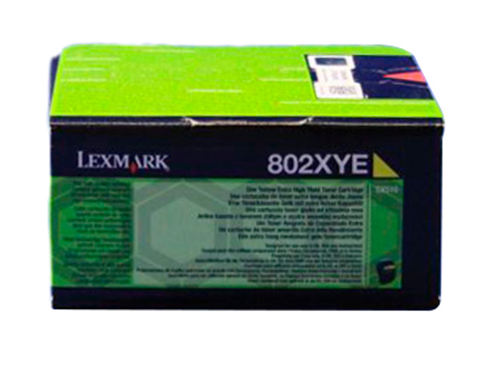 TONER LASER LEXMARK 80C2XYE AMARELO 4000 PAGINAS