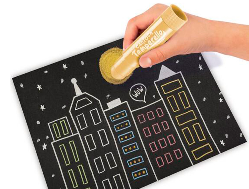 CONJUNTO DE DESENHO CARIOCA METALLIC POP UP CARD CREATOR 3D 17 PECAS