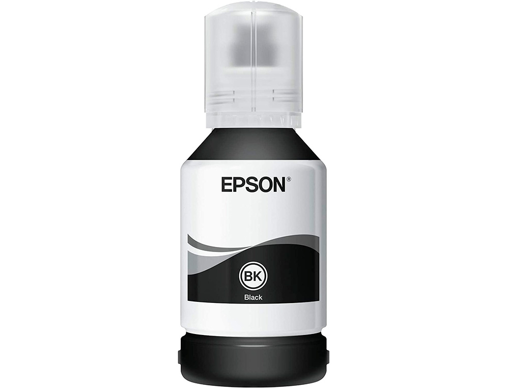 TINTEIRO EPSON ECOTANK C13T03M140 BK 5K 12 0ML ET-M1100 / M1140 / M1170 / M1180 / M2120M PRETO 6000