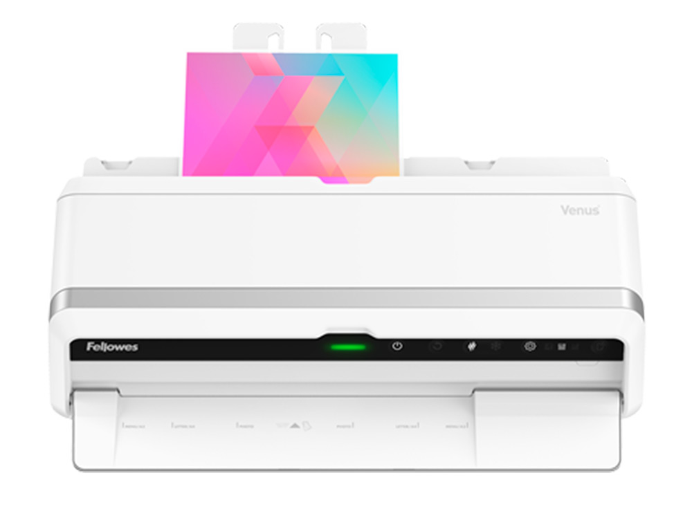 PLASTIFICADORA FELLOWES VENUS LX A3 SISTEMA ANTIENCRAVAMENTO 6 ROLOS ATE 250 MICRONS