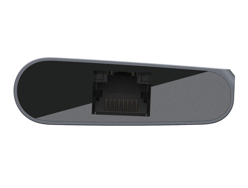 ADAPTADOR BELKIN AVC008BTSGY MULTIPORTAS USB-C A ETHERNET / USB-C / USB-A / HDMI / SD COR CINZA