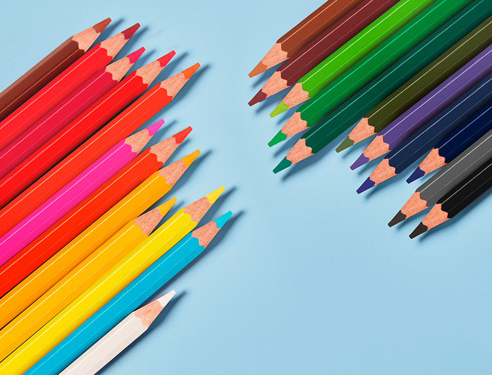 LAPIS DE COR LIDERPAPEL AGUARELAVEIS CAIXA DE 24 CORES