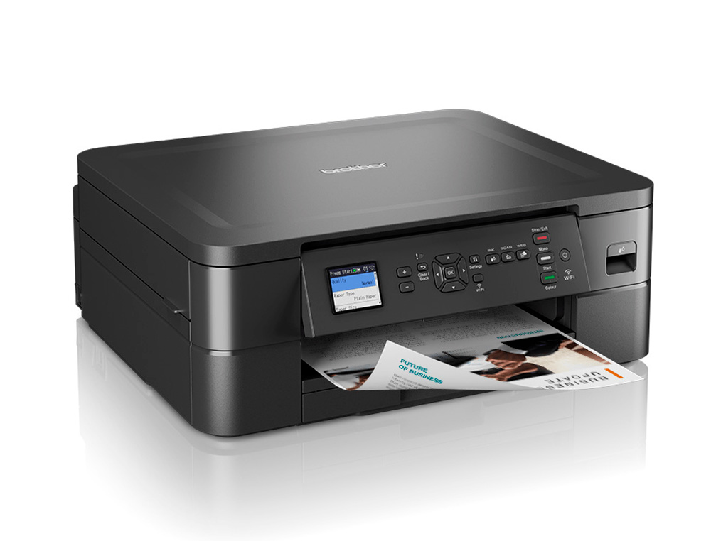 MULTIFUNCOES BROTHER DCPJ1050DW 17 PPM PRETO 9,5 CORES COPIADORA SCANNER IMPRESSORA BANDEJA 150 FOLHAS