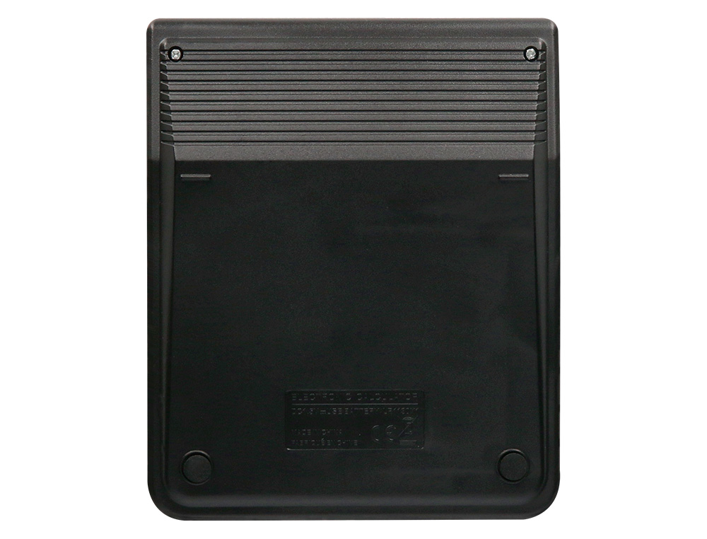 CALCULADORA LIDERPAPEL DE SECRETARIA XF16 8 DIGITOS SOLAR E PILHAS COR PRETO 127X105X24 MM