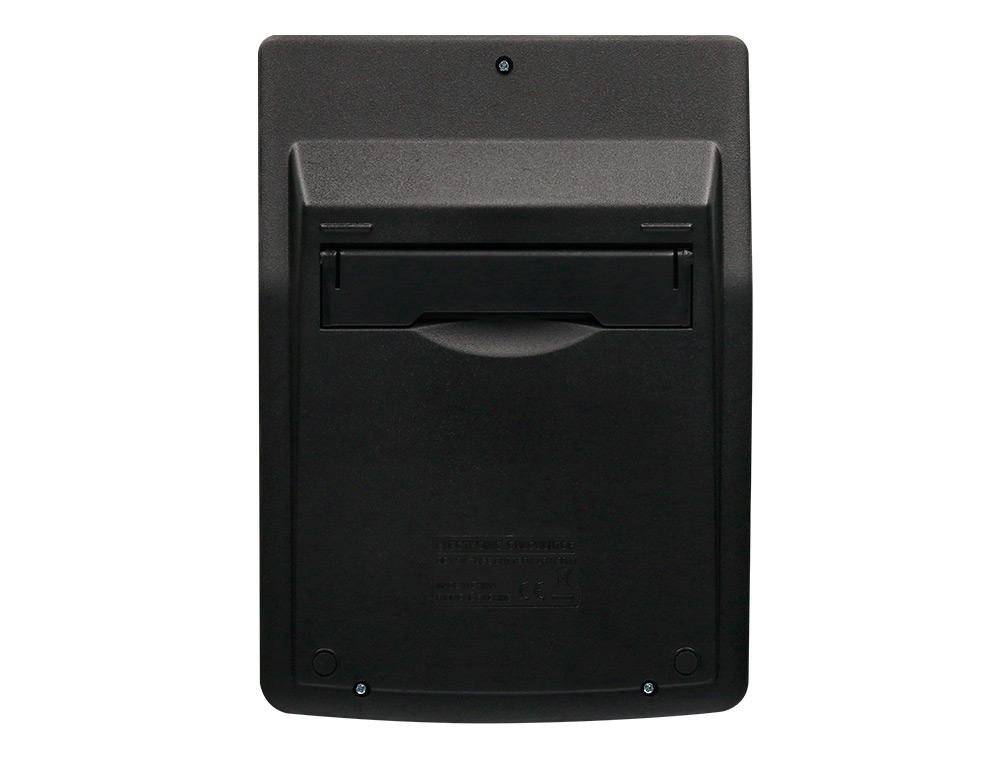CALCULADORA LIDERPAPEL DE SECRETARIA XF31 14 DIGITOS SOLAR E PILHAS COR PRETO 170X122X35 MM