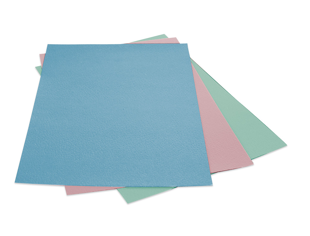 CAPA DE ENCADERNACAO LIDERPAPEL CARTAO DIN A4 1 MM VERDE MENTA PACK DE 50 UNIDADES