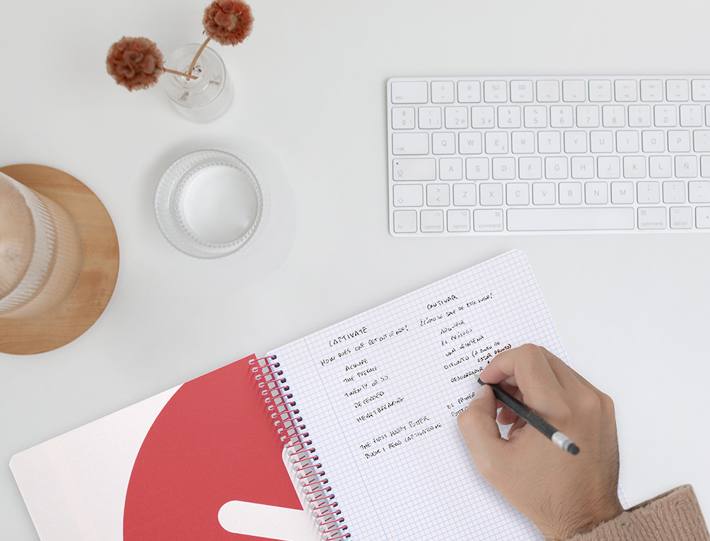 CADERNO ESPIRAL LIDERPAPEL DIN A4 ANTARTIK CAPA DURA 80 F 100 GR QUADRICULA 5MM COM MARGEM COR FRAMBOESA