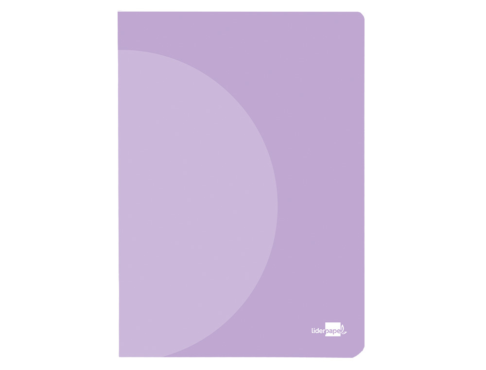 CADERNO AGRAFADO LIDERPAPEL 360 CAPA DE PLASTICO DIN A4 48 F 90 GR LISO SEM MARGEM CORES PASTEL SORTIDAS