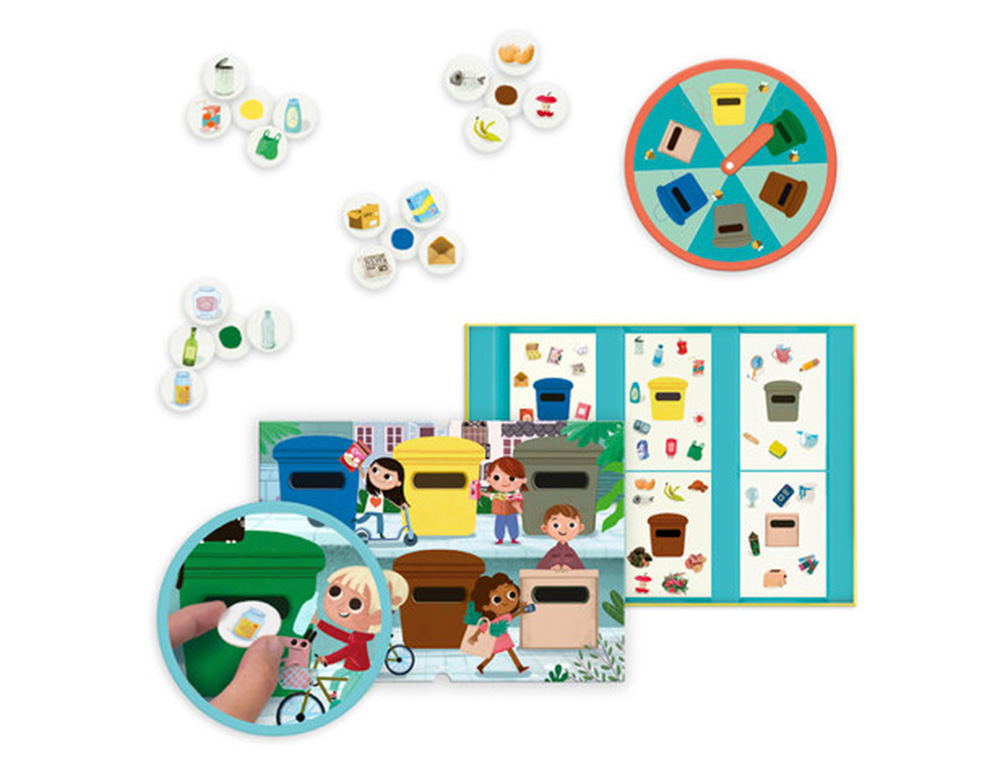 JOGO DISET DIDATICO A RECICLAGEM