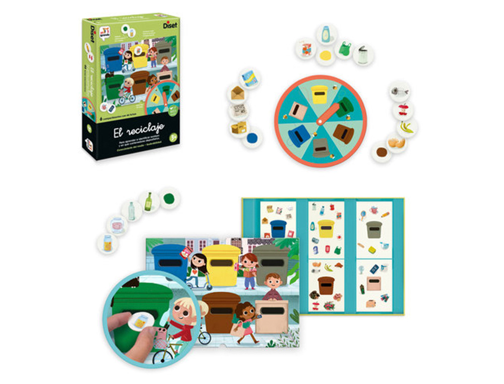 JOGO DISET DIDATICO A RECICLAGEM