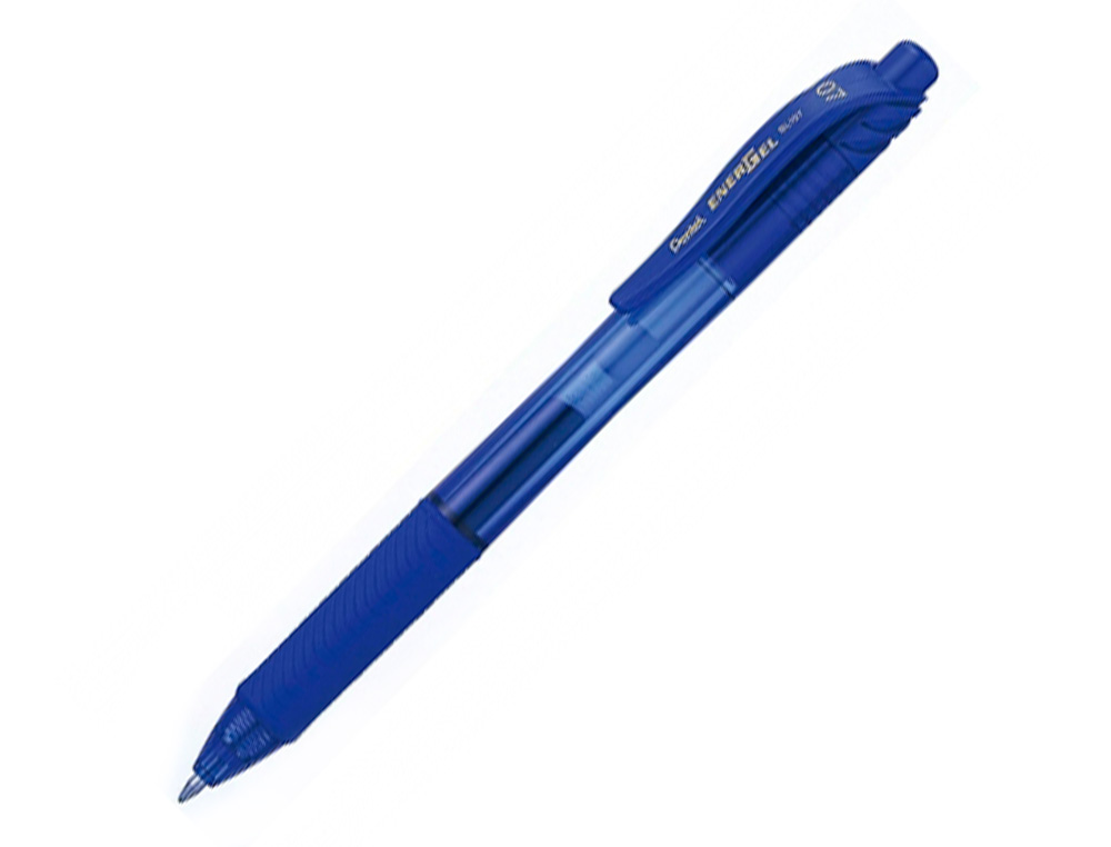 ROLLER PENTEL ENERGEL BL107 0,7MM AZUL EXPOSITOR DE 12 UNIDADES