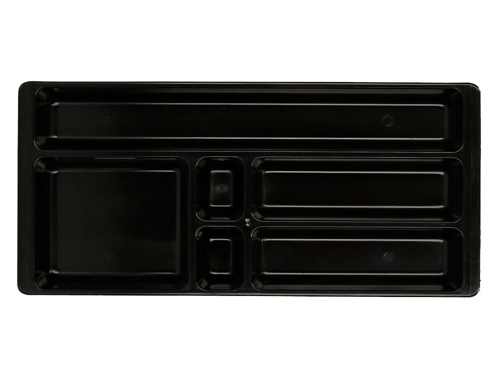 BANDEJA ORGANIZADORA Q-CONNECT DE GAVETAS COR PRETO 344X160X33 MM
