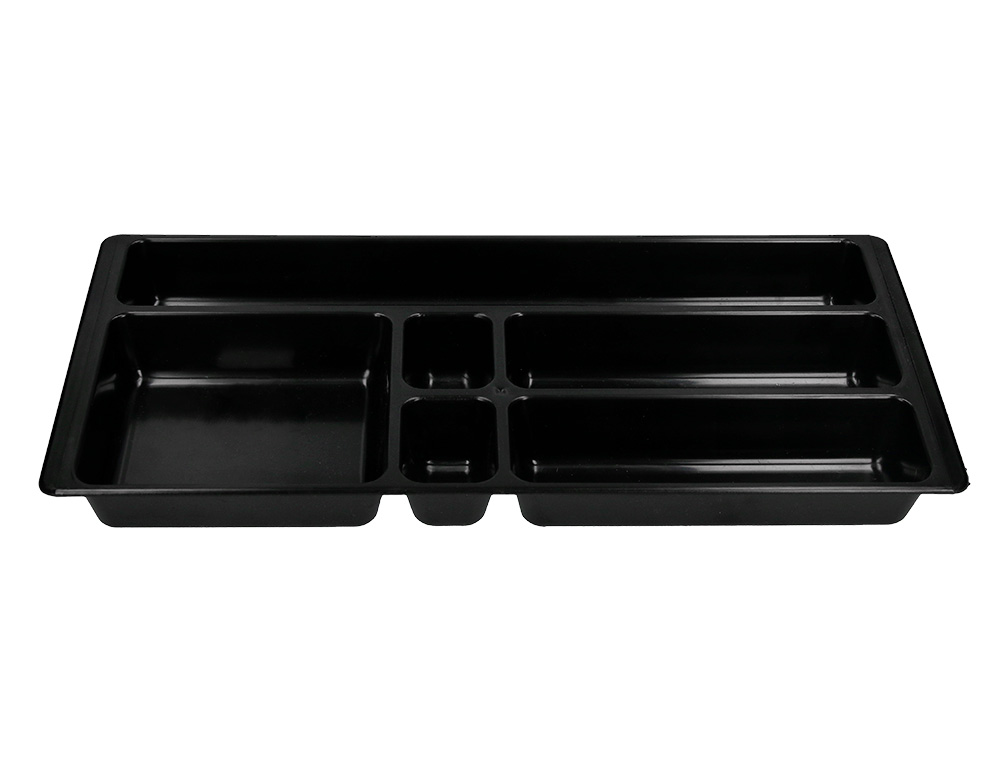 BANDEJA ORGANIZADORA Q-CONNECT DE GAVETAS COR PRETO 344X160X33 MM