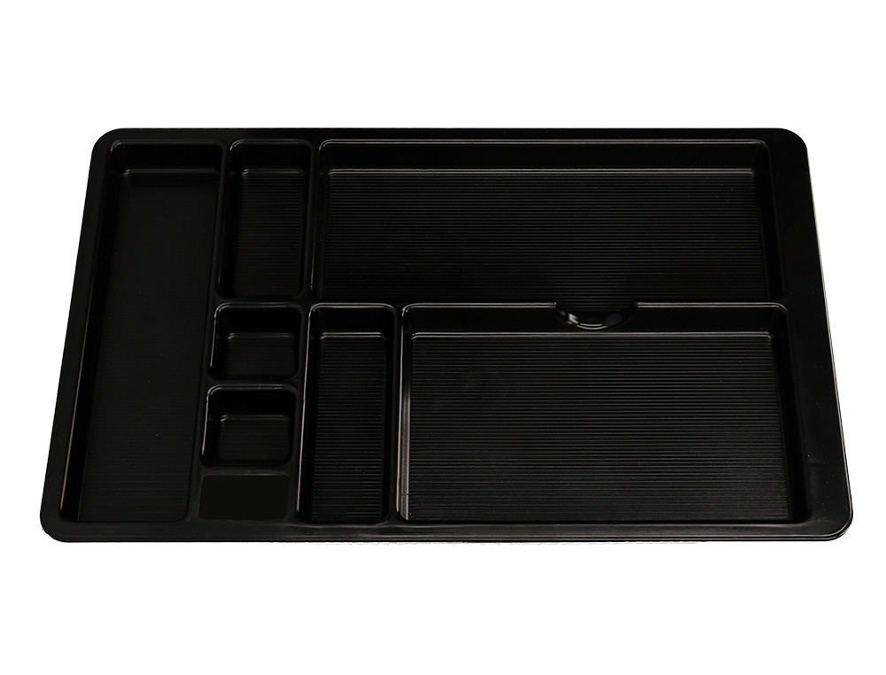 BANDEJA ORGANIZADORA Q-CONNECT DE GAVETAS COR PRETO 364X225X21 MM