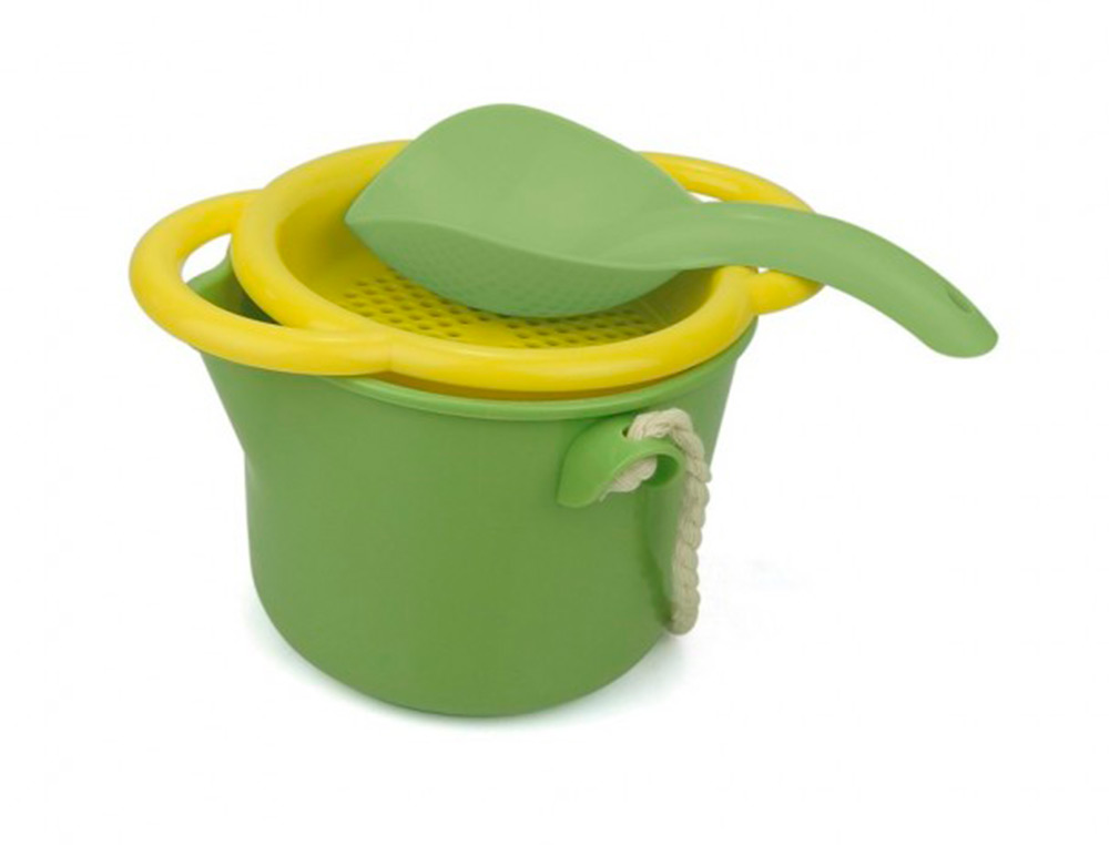 CONJUNTO DE PRAIA VIKINGTOYS ECOLINE ECOLOGICO E RECICLAVEL 7 PECAS