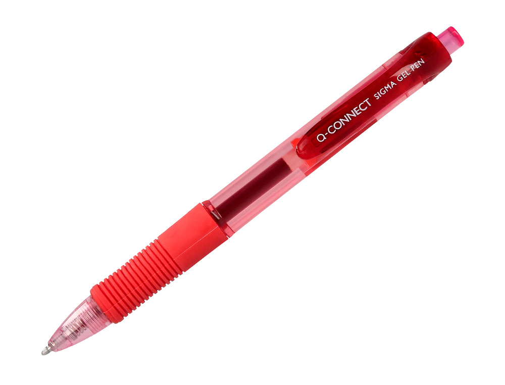 ESFEROGRAFICA Q-CONNECT SIGMA RETRATIL 0,5 MM COR VERMELHO