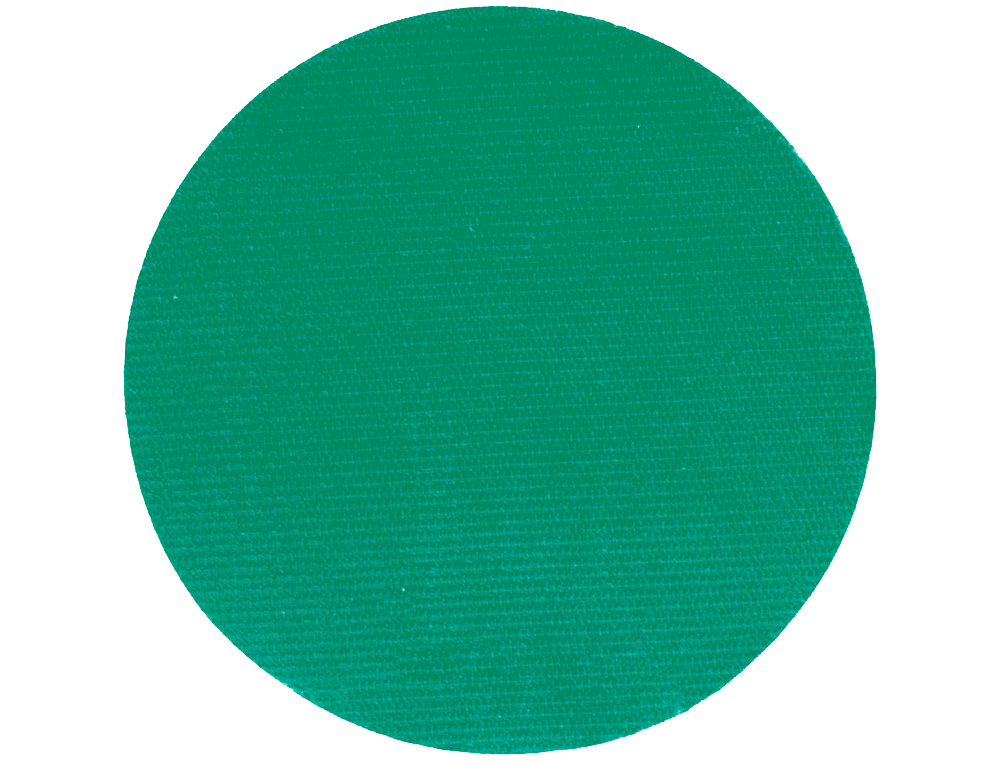 FITA DE FECHO PLICO VELCRO AUTOADESIVO 20 MM DIAMETRO COR VERDE CAIXA DE 400 UNIDADES