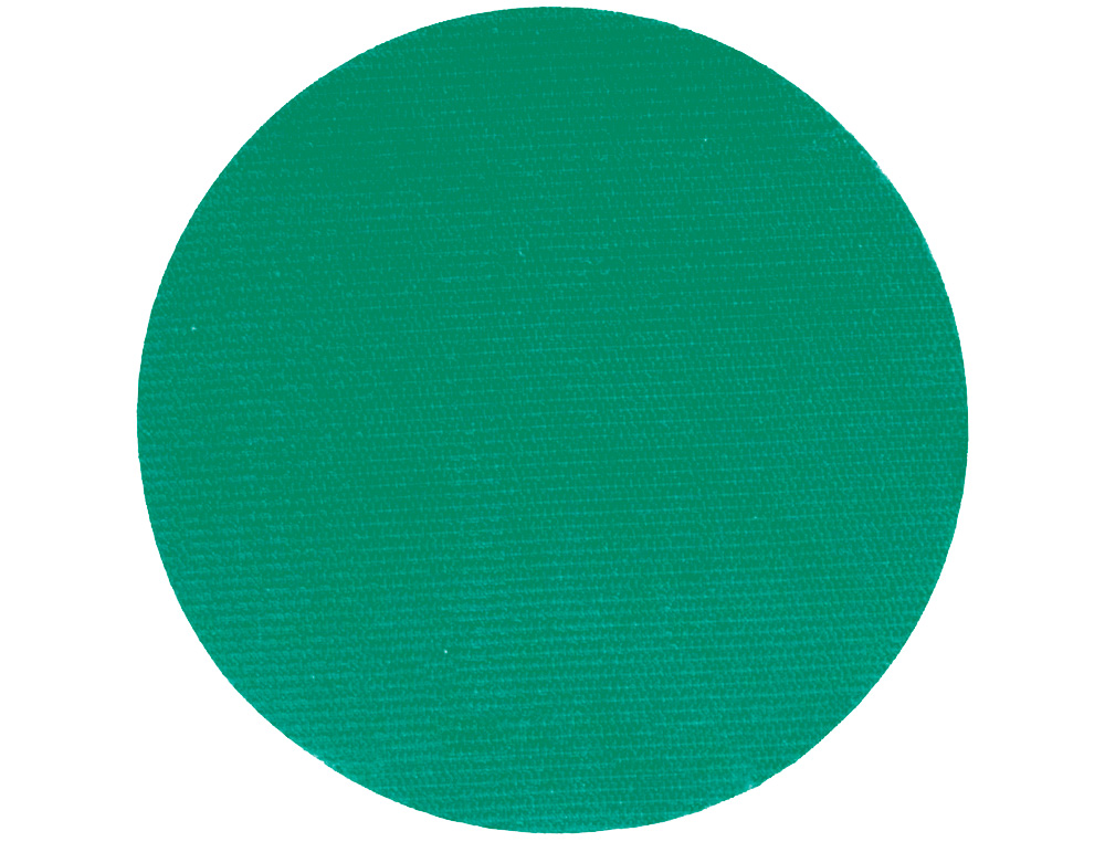 FITA DE FECHO PLICO VELCRO AUTOADESIVO 20 MM DIAMETRO COR VERDE CAIXA DE 200 UNIDADES