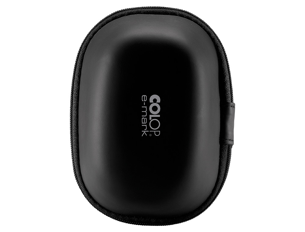BOLSA PROTETORA COLOP PARA IMPRESSORA E-MARK FECHO DE CORRER COR PRETO