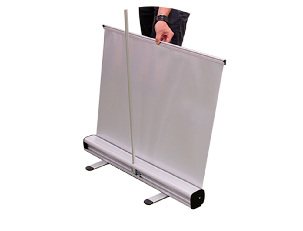 EXPOSITOR YOSAN ROLL UP ALUMINIO 1 FACE LARGURA 100 CM ALTURA 200 CM