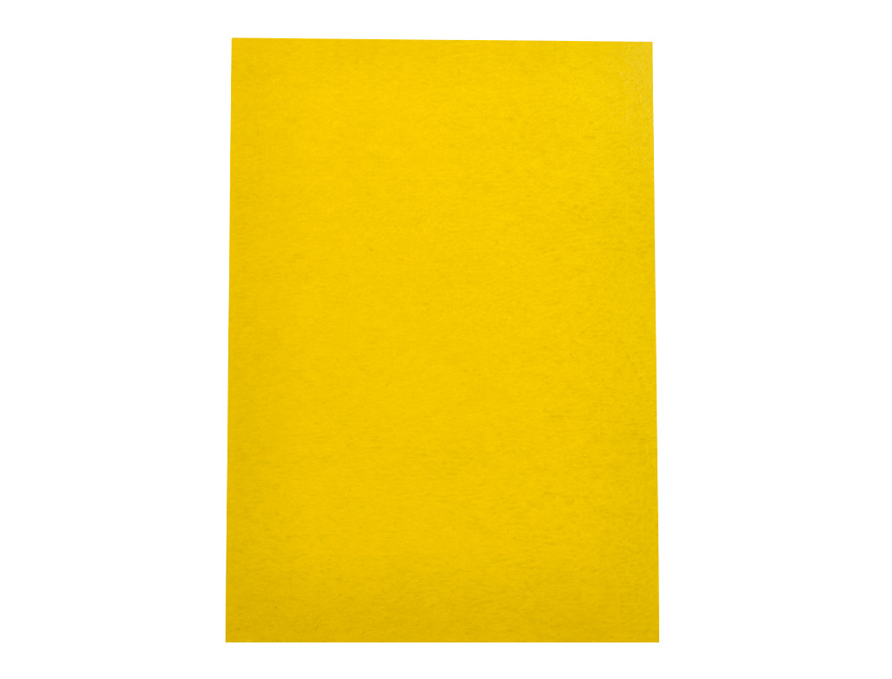 CAPA DE ENCADERNACAO LIDERPAPEL CARTAO DIN A4 0,9 MM AMARELO FLUOR PACK DE 50 UNIDADES